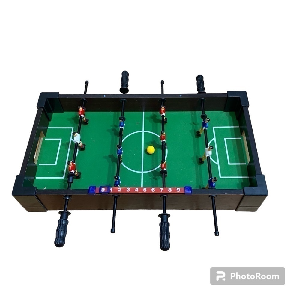 Mini Table Top Fooseball Table Kids Toy Soccer